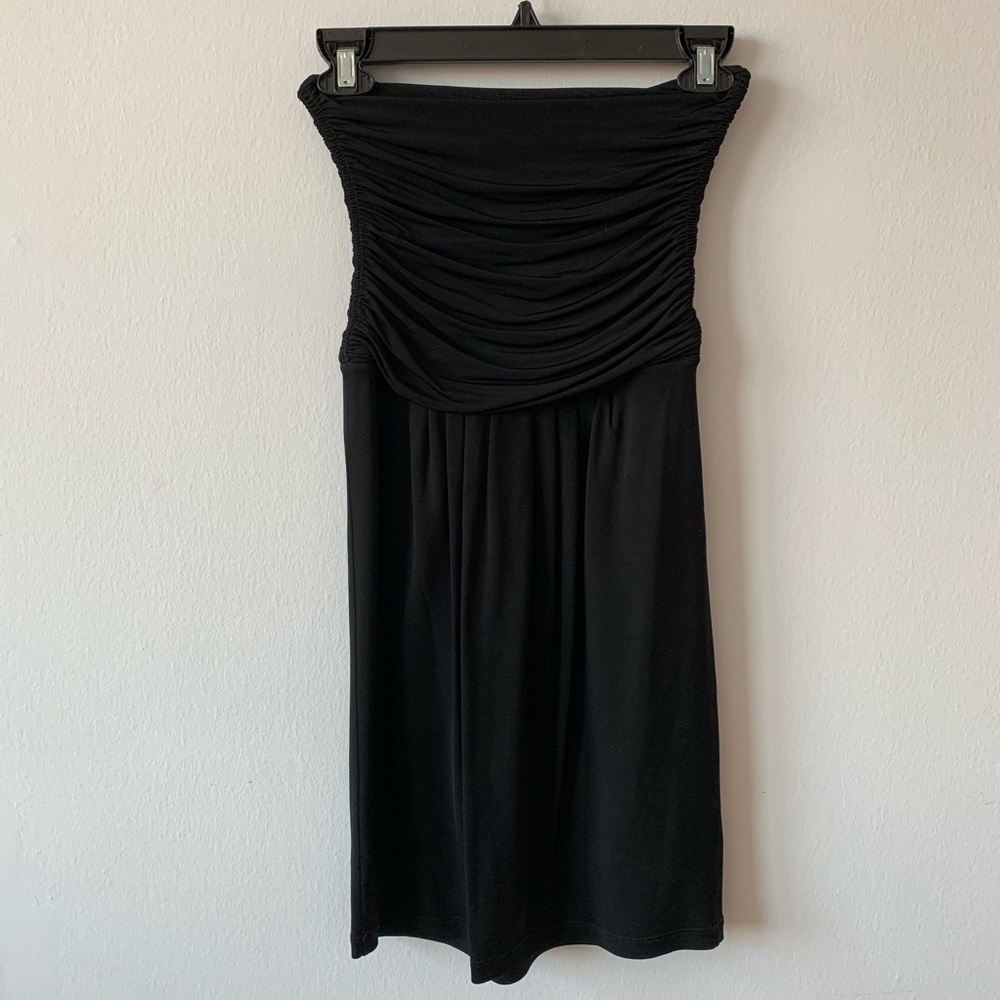BCBG Maxazria strapless Black Dress XS